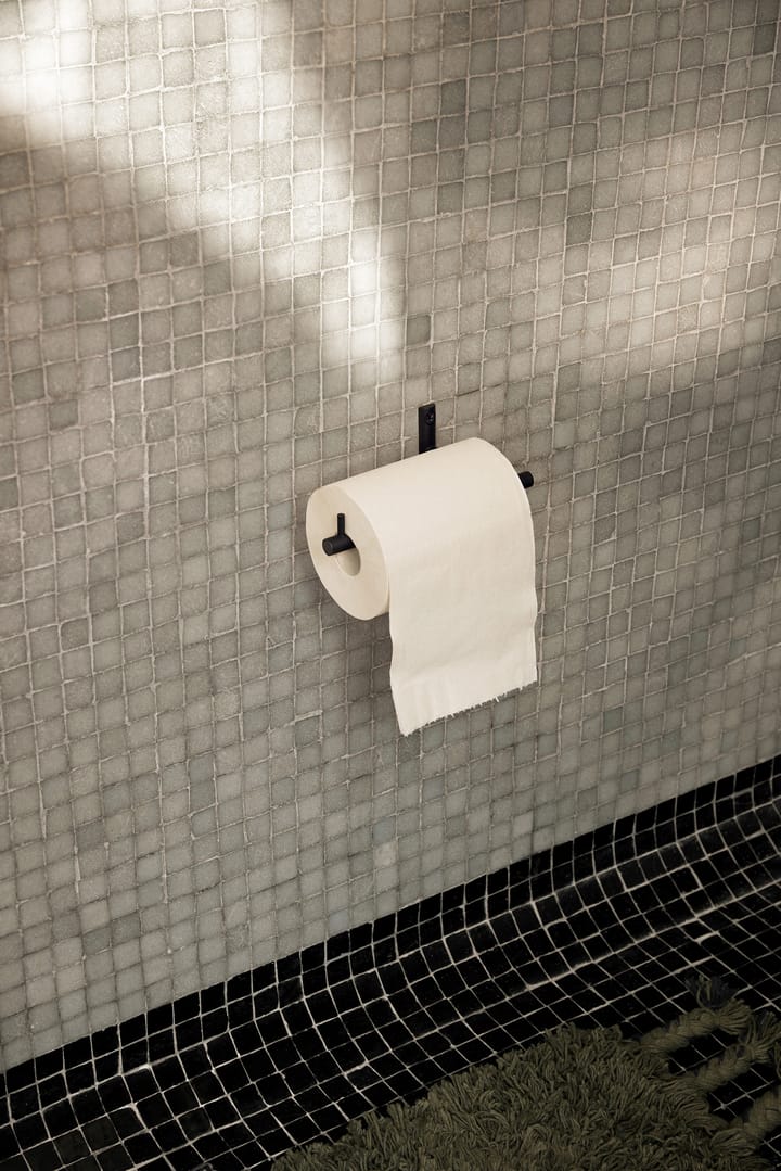 Portarrollos para papel higiénico Dora, Black Ferm Living