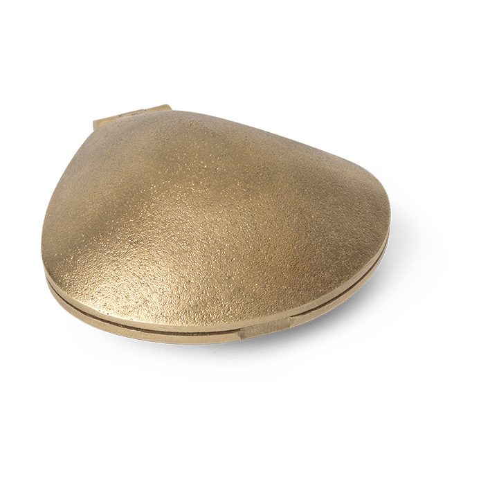 Portavelas Clam, Latón Ferm Living
