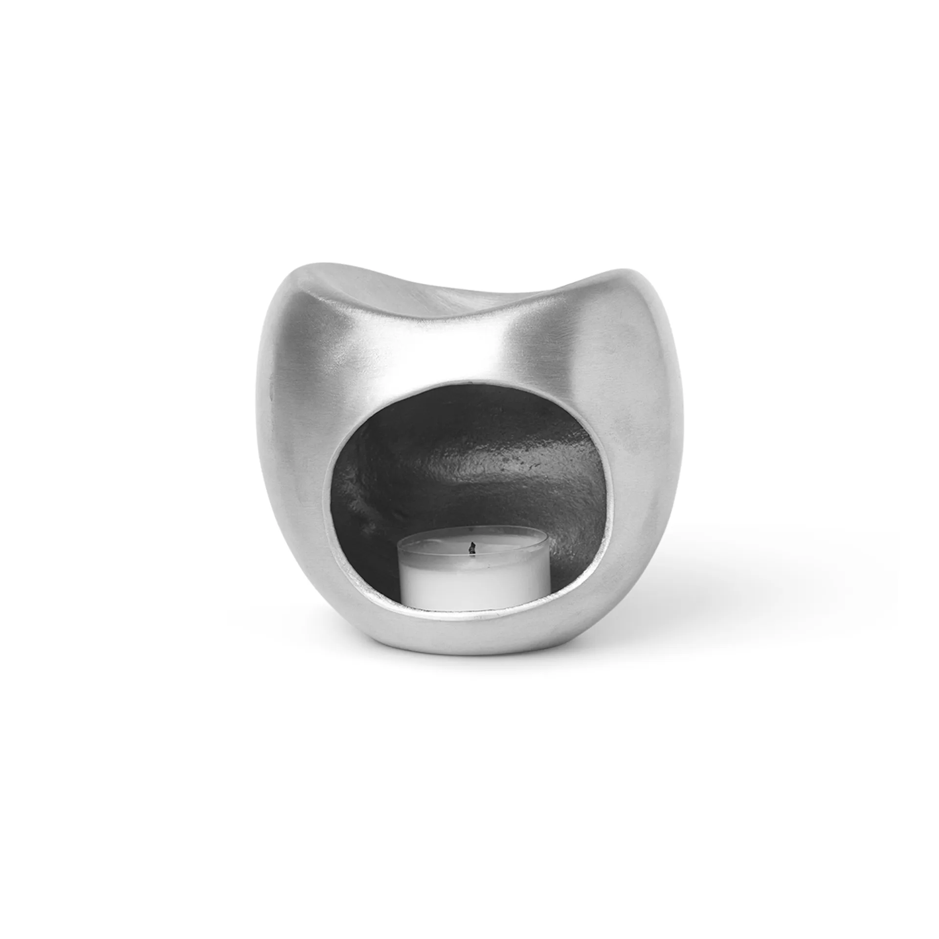 Portavelas con aroma Odel, Aluminium Ferm Living