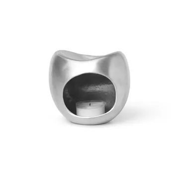 Portavelas con aroma Odel - Aluminium - Ferm Living