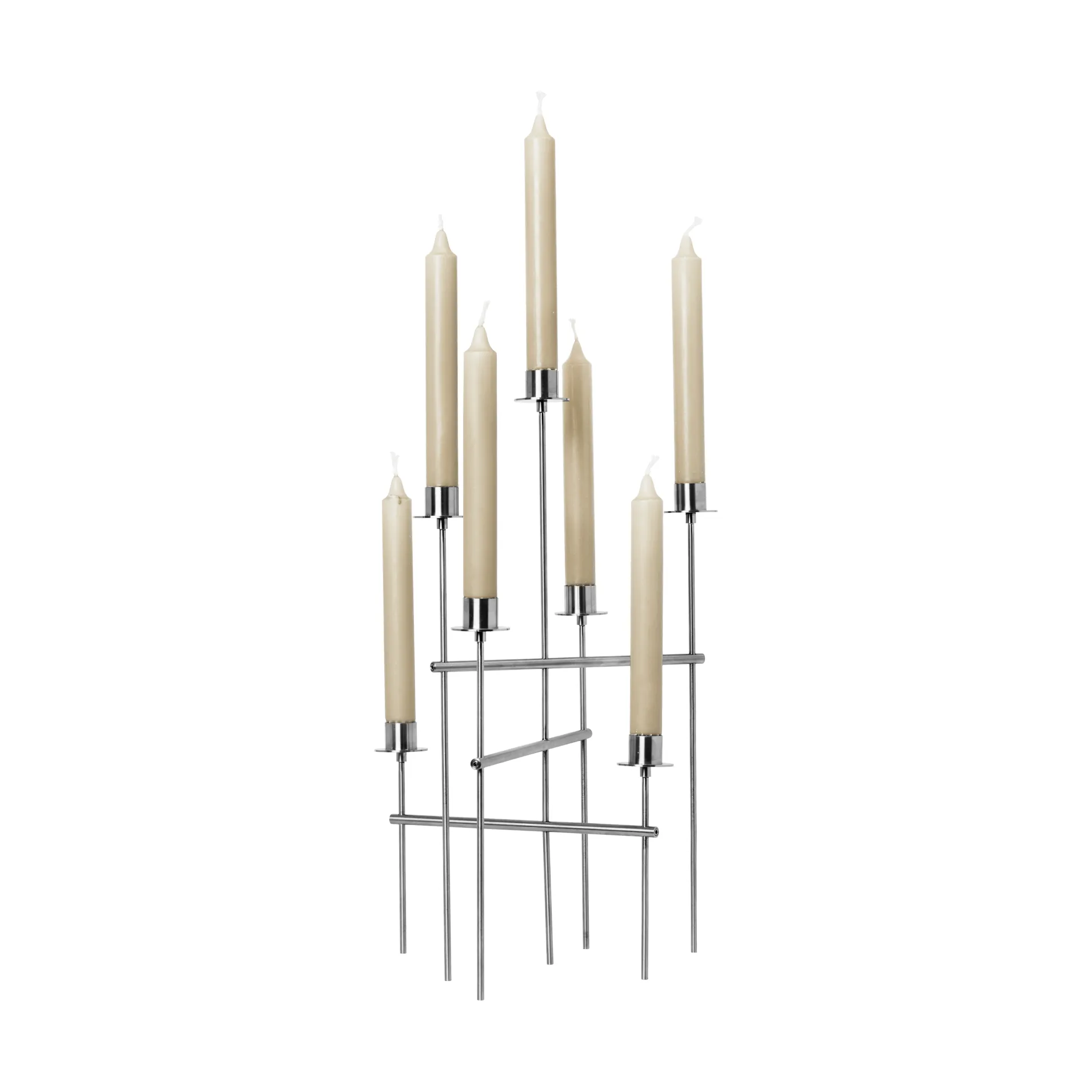 Portavelas Elysia, Brushed stainless steel Ferm Living