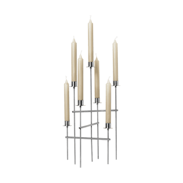 Portavelas Elysia - Brushed stainless steel - Ferm Living