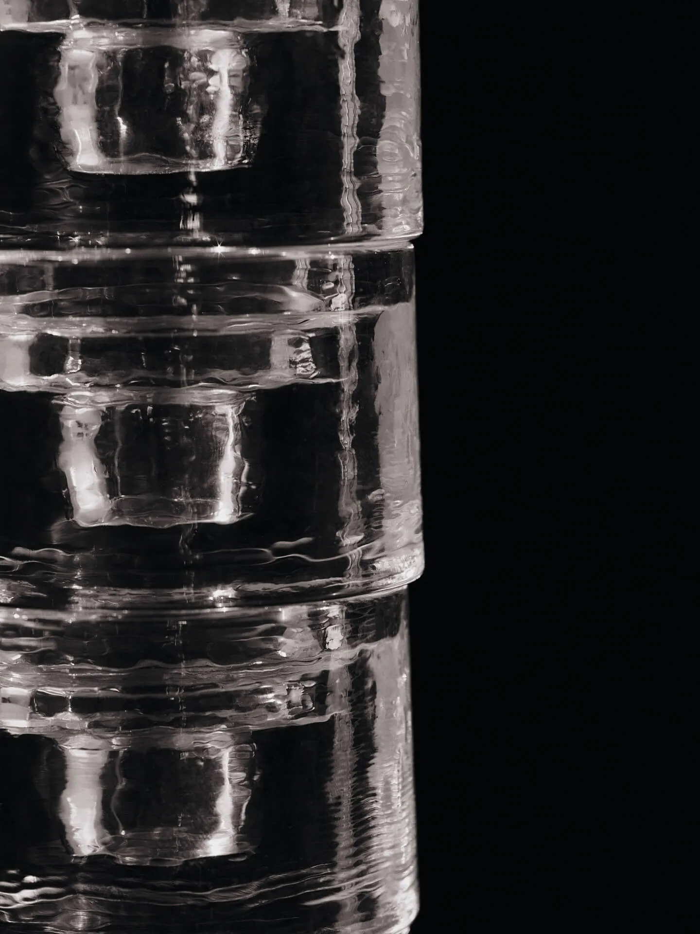 Portavelas Gradia round Ø8 cm, Clear Ferm Living