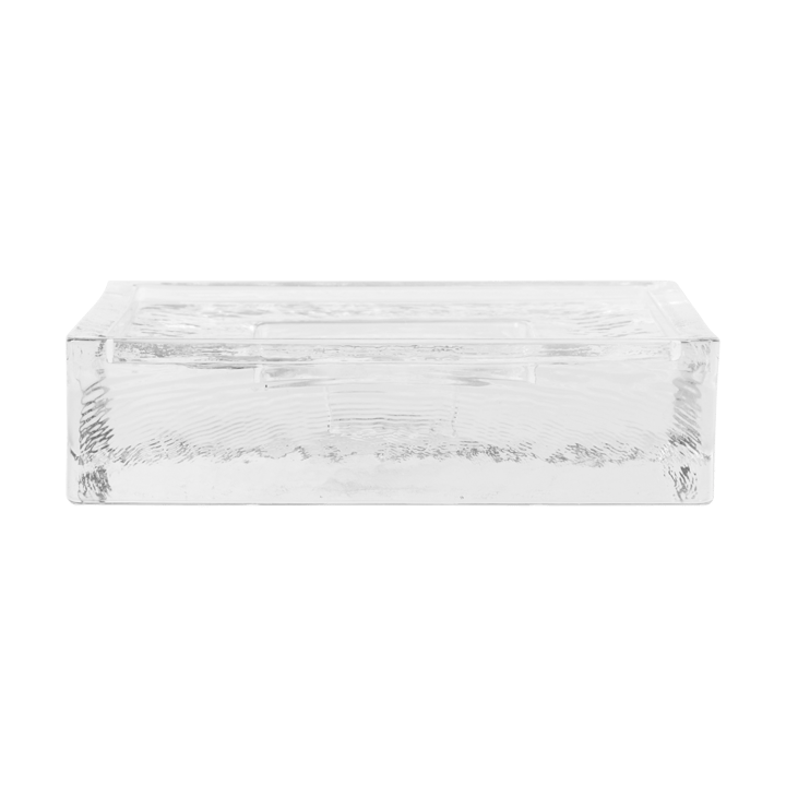Portavelas Gradia square 16x16 cm - Clear - Ferm Living