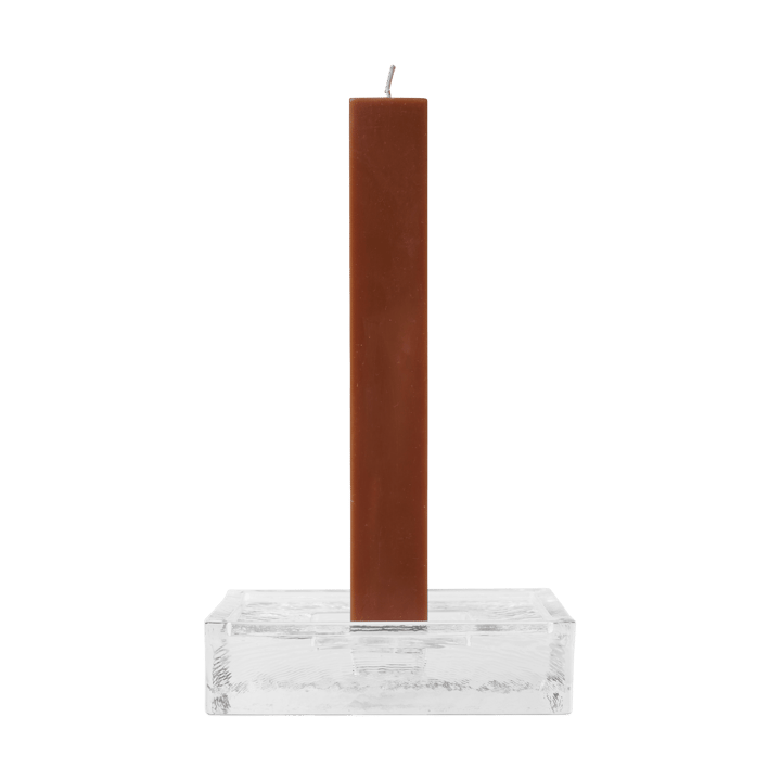 Portavelas Gradia square 16x16 cm, Clear Ferm Living