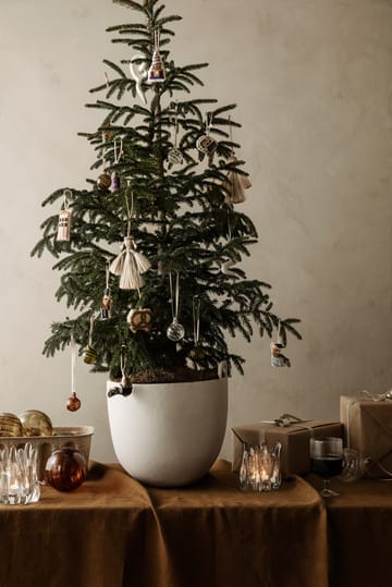 Portavelas Holo Ø10 cm - Clear - Ferm Living