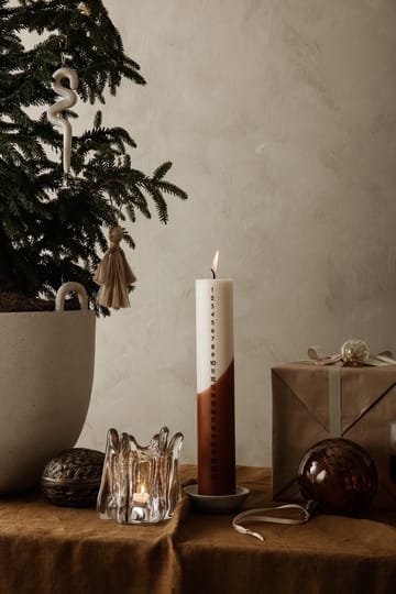 Portavelas Holo Ø10 cm - Clear - Ferm Living