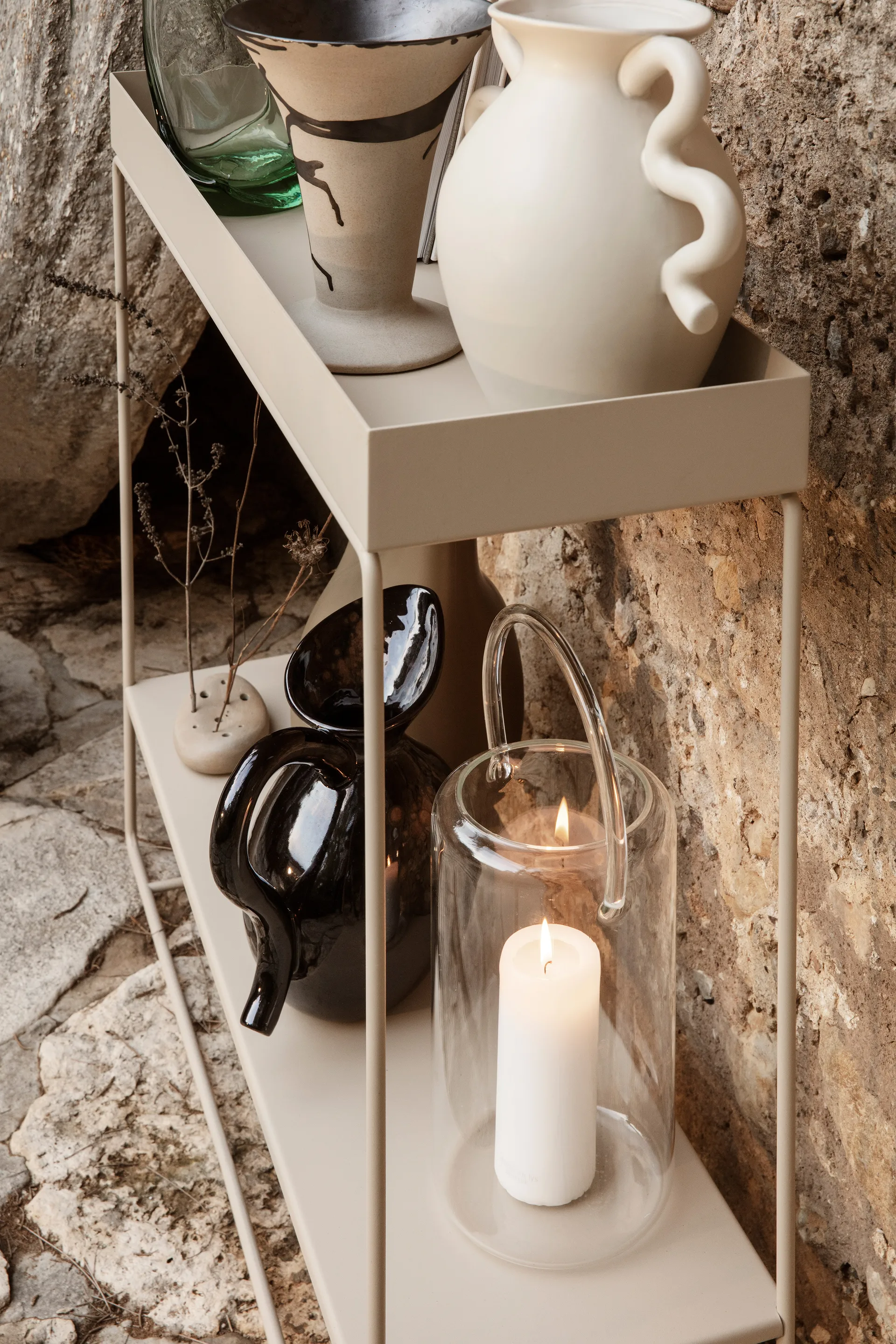 Portavelas Luce, Clear Ferm Living