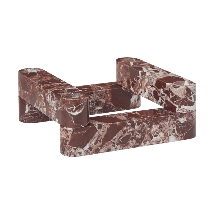 Portavelas Newel modul 4 piezas - Rosso - Ferm Living