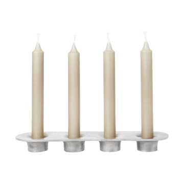 Portavelas Soothe 4, 8x29 cm - Aluminio - Ferm Living