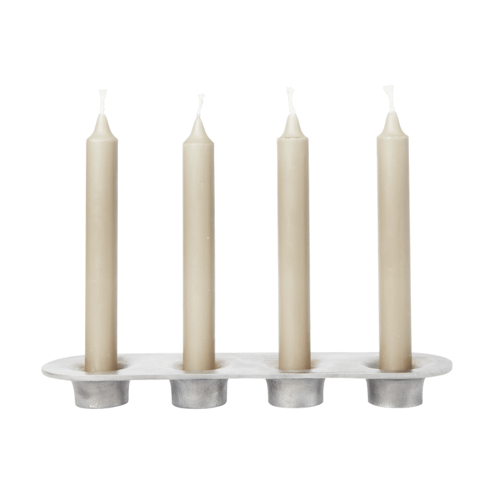 Portavelas Soothe 4, 8x29 cm, Aluminio Ferm Living