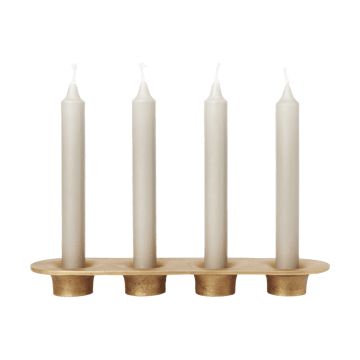 Portavelas Soothe 4, 8x29 cm - Brass Finish - Ferm Living