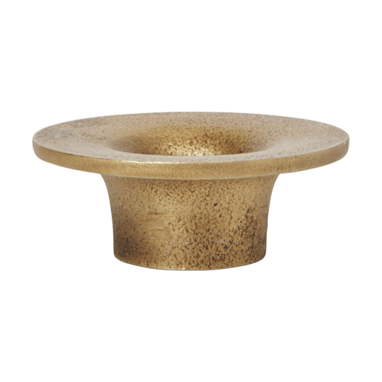 Portavelas Soothe Ø8 cm - Brass Finish - Ferm Living
