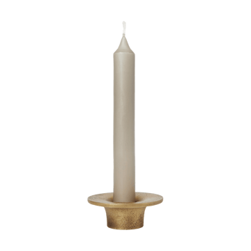 Portavelas Soothe Ø8 cm - Brass Finish - Ferm Living