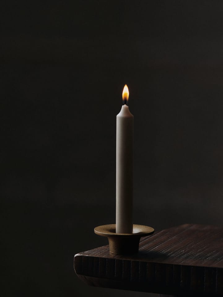 Portavelas Soothe Ø8 cm, Brass Finish Ferm Living