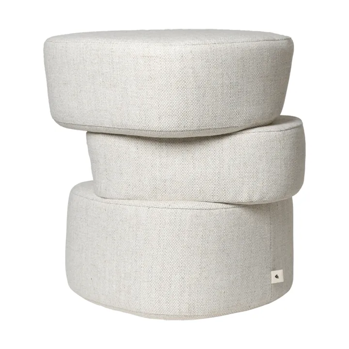 Puff de asiento Plyo staple - Off-white - Ferm Living