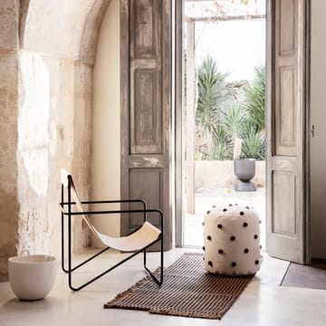 Puff Dot Ø39 cm - Sand-black - Ferm Living