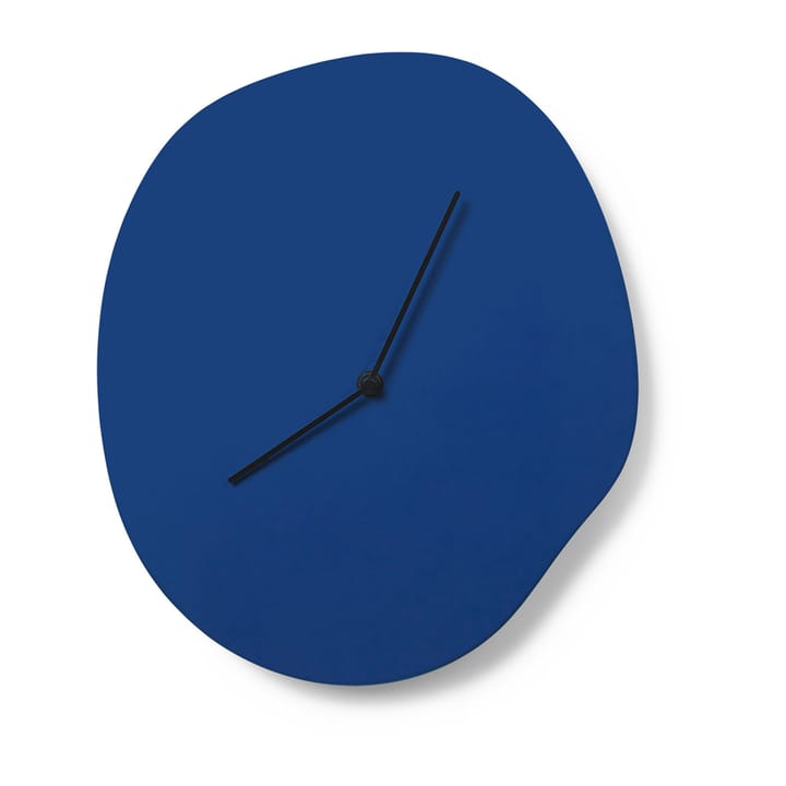 Reloj de pared Melt 28x33 cm - Blue - Ferm Living
