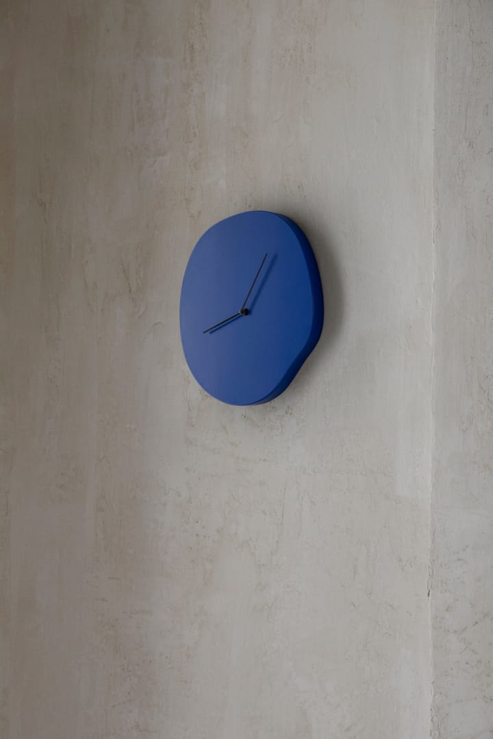 Reloj de pared Melt 28x33 cm, Blue Ferm Living