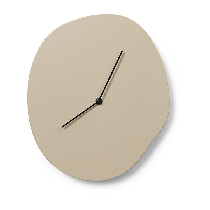 Reloj de pared Melt 28x33 cm - Cashmere - Ferm LIVING