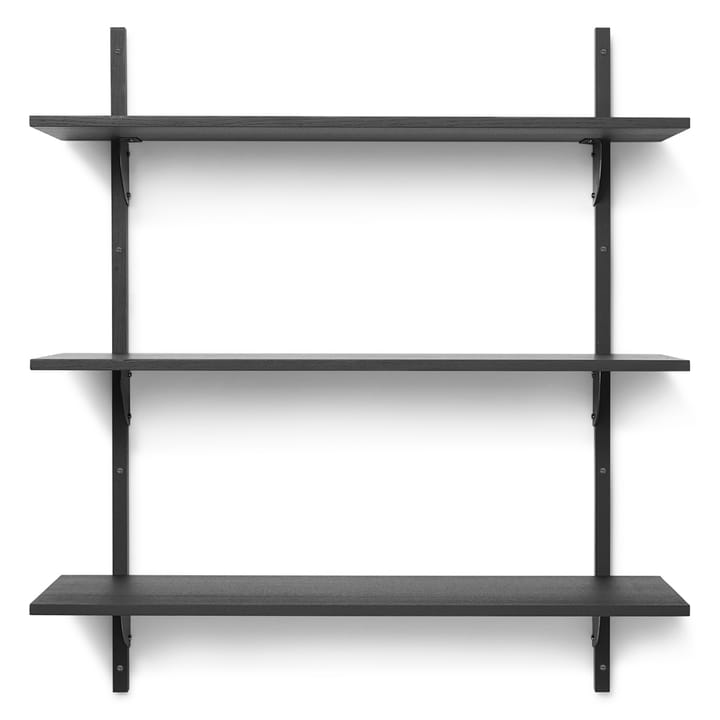 Repisa Sector triple wide - Ceniza negra-negro - Ferm Living