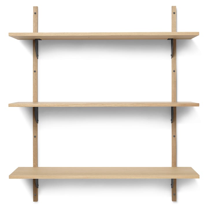 Repisa Sector triple wide - Roble-negro - Ferm Living