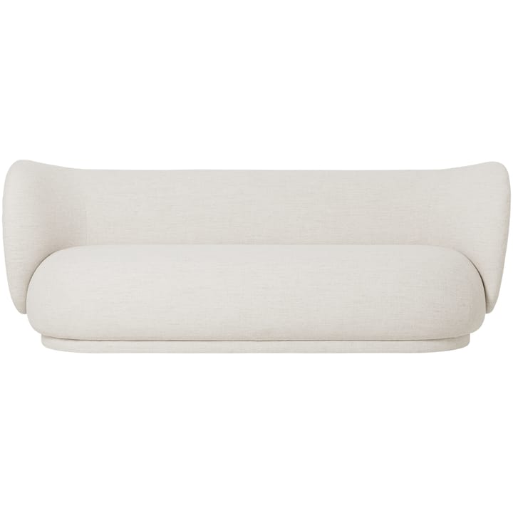 Rico soffa boucle 3-sits - Off-white - ferm LIVING