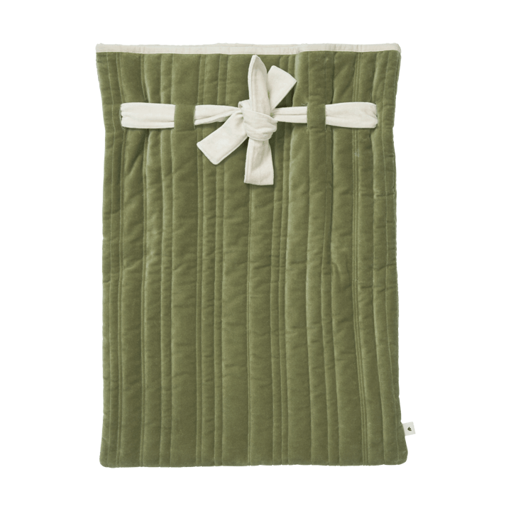 Saco Vari quilted 50x70 cm - Velvet-khaki - Ferm Living
