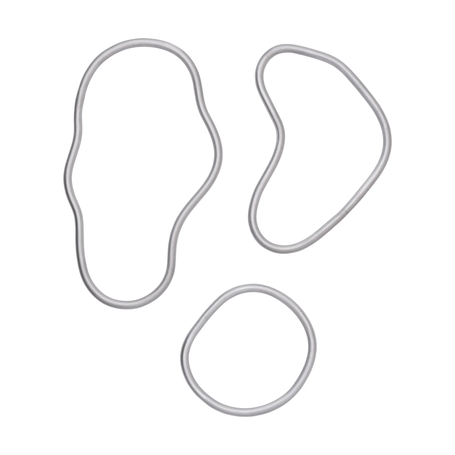 Salvamanteles Pond 3 piezas, Aluminio Ferm Living