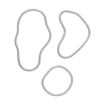 Salvamanteles Pond 3 piezas - Aluminio - Ferm Living