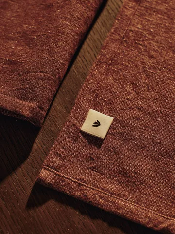 Servilletas Hale, 4-pack - Chestnut, 35x35 cm - Ferm Living