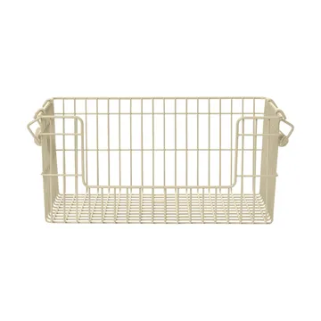Set de 2 cestas Cala apilables - Cashmere, 28,7x18x13 cm - Ferm Living