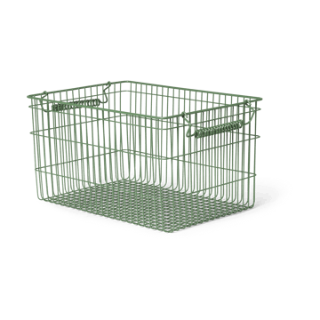 Set de 2 cestas Cala apilables - Verdant green - Ferm Living