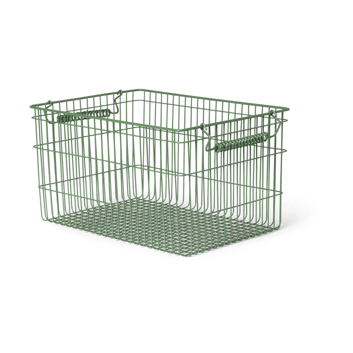 Set de 2 cestas Cala apilables, Verdant green Ferm Living
