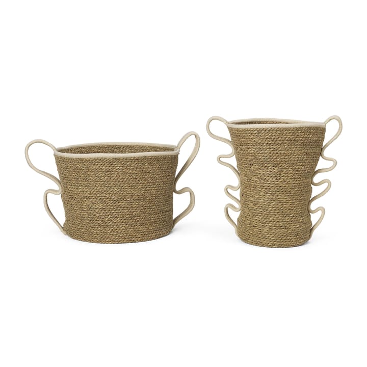 Set de 2 cestas Verso - Off-white - Ferm Living
