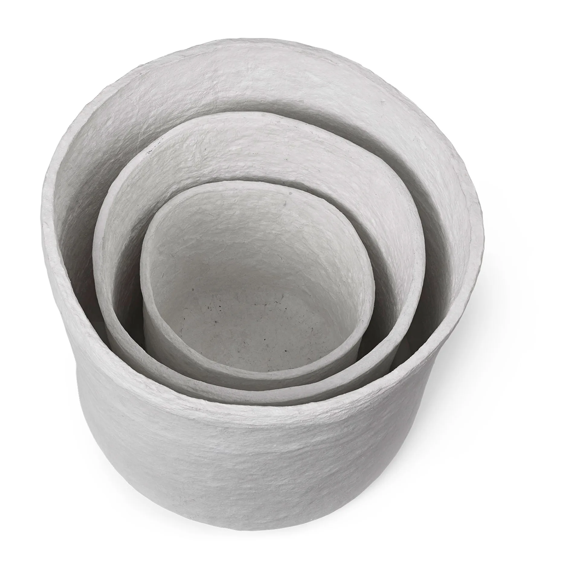 Set de 3 cestas de almacenaje Vary, White Ferm Living