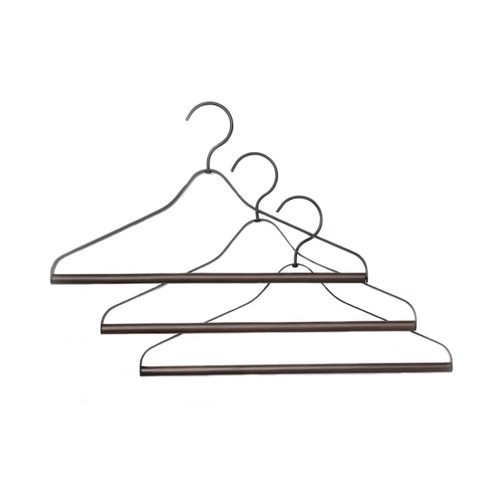 Set de 3 perchas Ferm Living - negro - Ferm Living