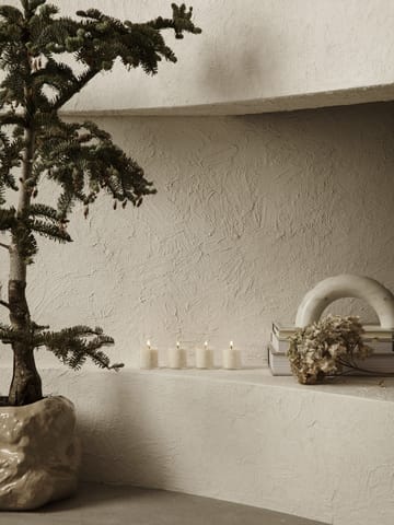 Set de 4 velas perfumadas de Adviento Ferm Living - blanco - ferm LIVING