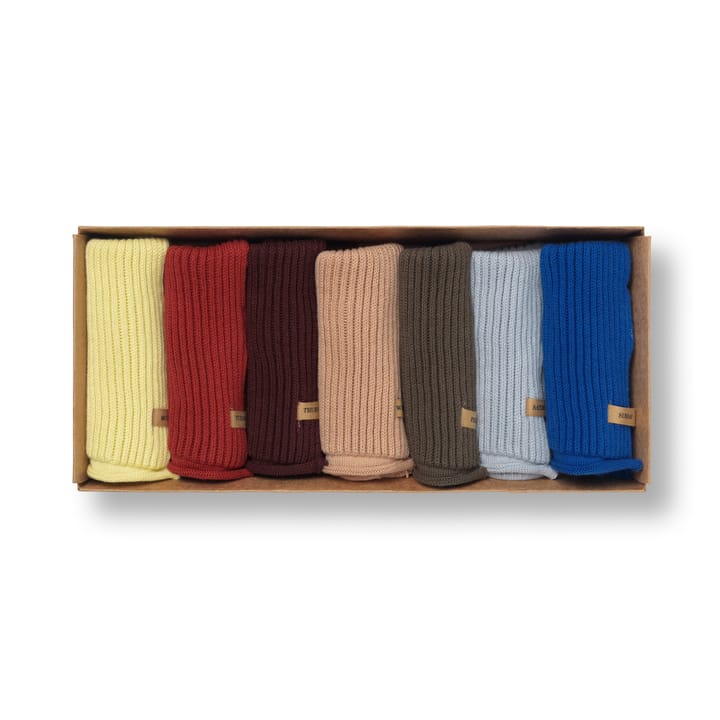 Set de 7 bayetas Day 26x26 cm - Multi - Ferm Living