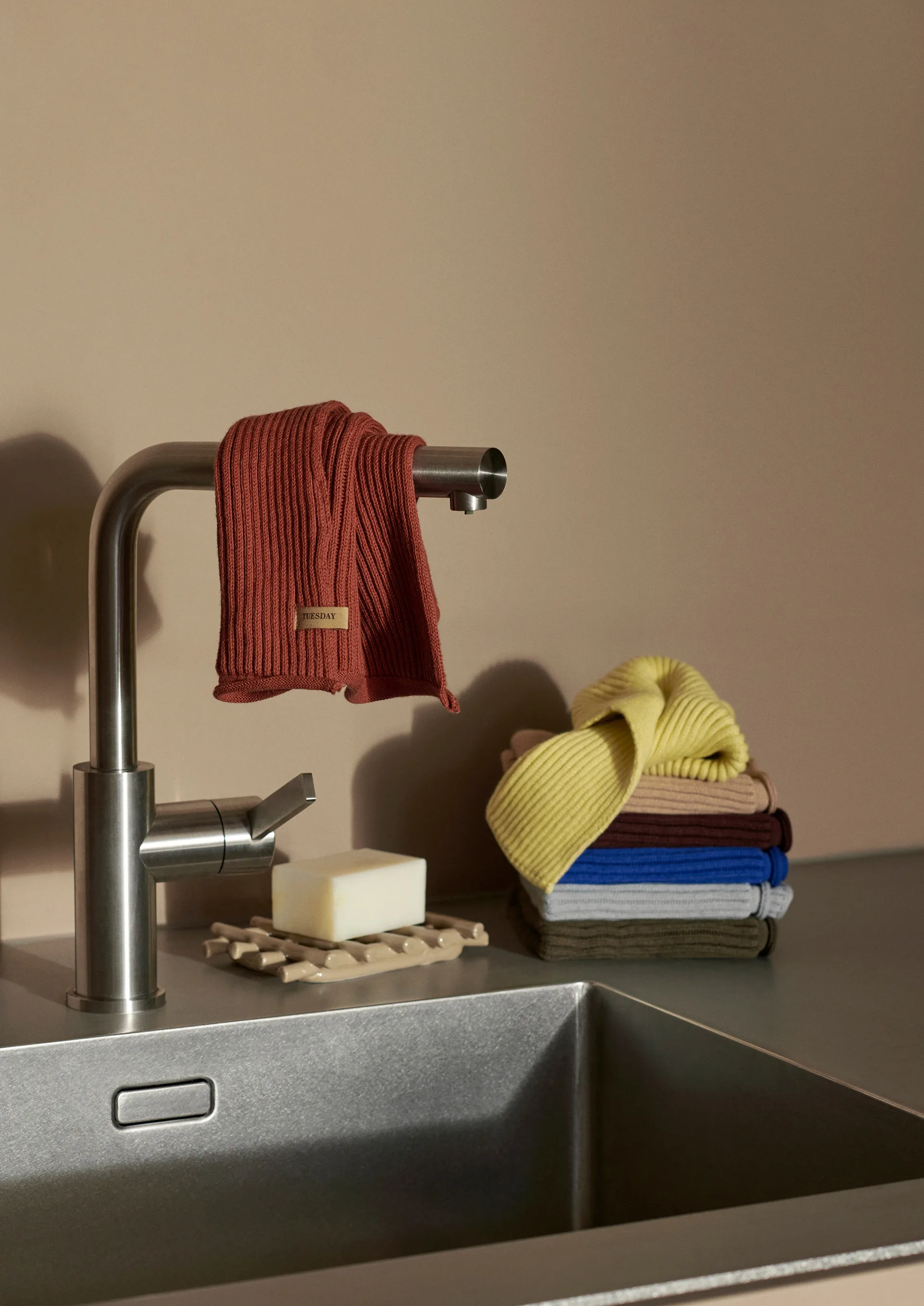 Set de 7 bayetas Day 26x26 cm, Multi Ferm Living