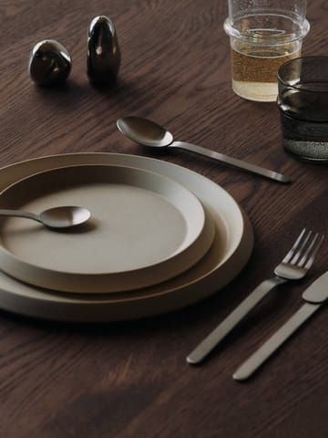 Set de cubiertos Stelo 4 piezas - Brushed Stainless Steel - Ferm Living
