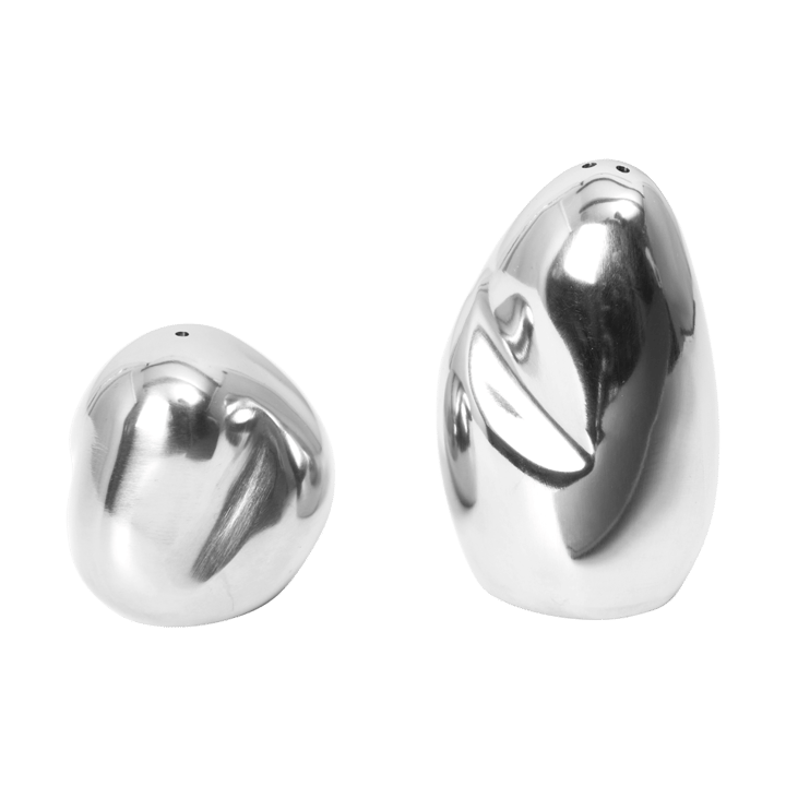 Set de salero y pimentero Orevo - Polished Stainless Steel - Ferm Living