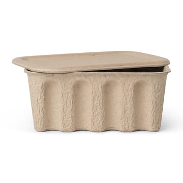 Setd e 2 cajas de almacenaje Ferm Caja papel pequeñas - marrón - Ferm Living