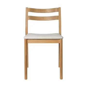 Silla Boda - Asiento tapizado, roble off-white - Ferm Living