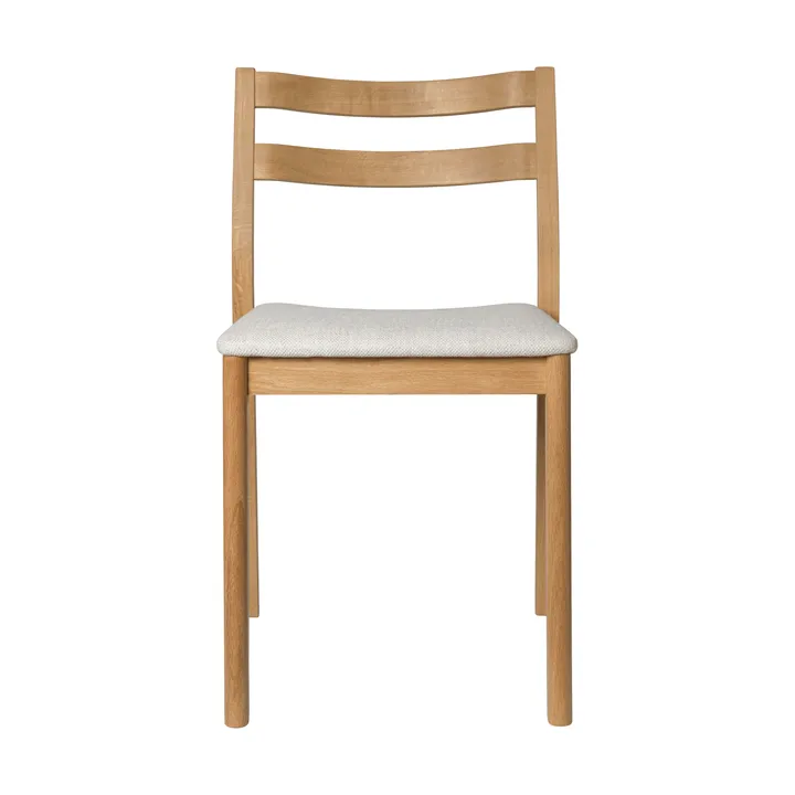 Silla Boda - Asiento tapizado, roble off-white - Ferm Living