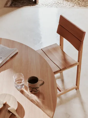 Silla de comedor Visit dining  - Abeto Douglas - Ferm Living