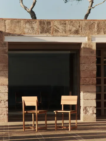 Silla de comedor Visit dining  - Abeto Douglas - Ferm Living