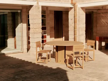 Silla de comedor Visit dining  - Abeto Douglas - Ferm Living