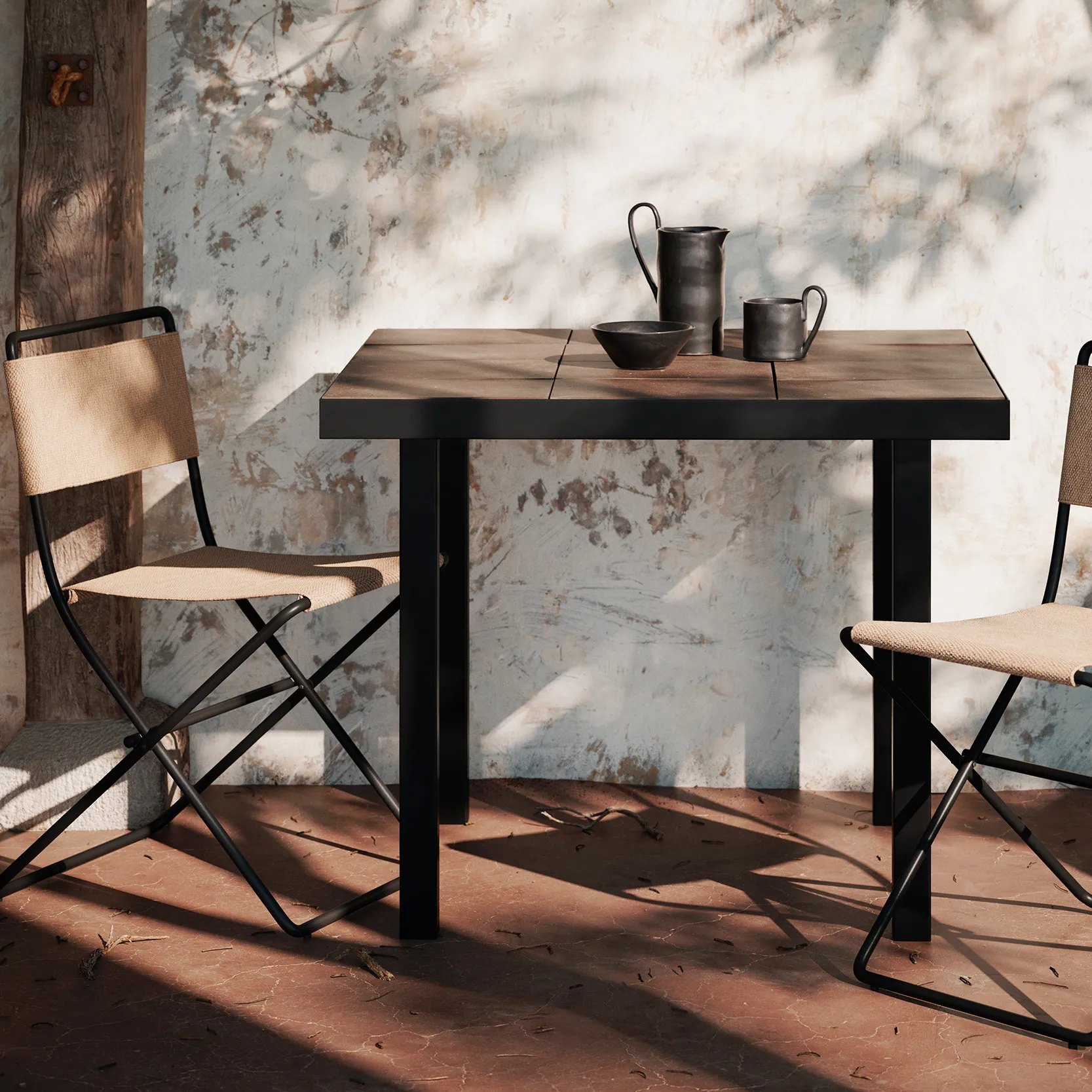 Silla de mesa Desert, Black-sand Ferm Living