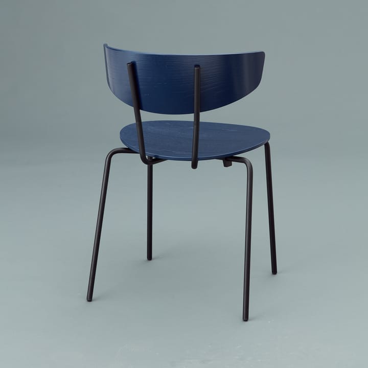 Silla Herman - Black, patas de fresno lacado negro - ferm LIVING